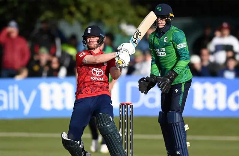 Jordan Cox's maiden England fifty drove their run-chase  •  PA Photos/Getty Images