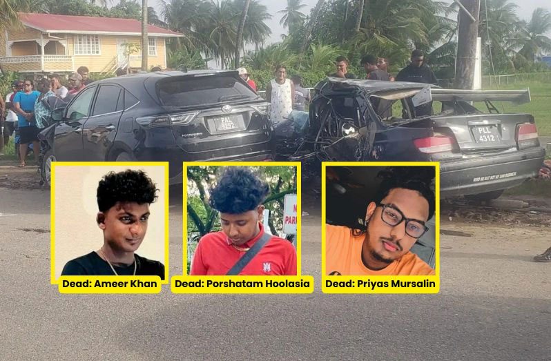 Police said the accident occurred around 15:30 hrs and involved motor cars PAL 9292 and PLL 4312