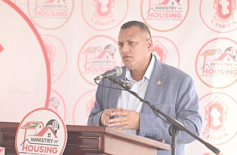 Minister of Housing, Collin Croal