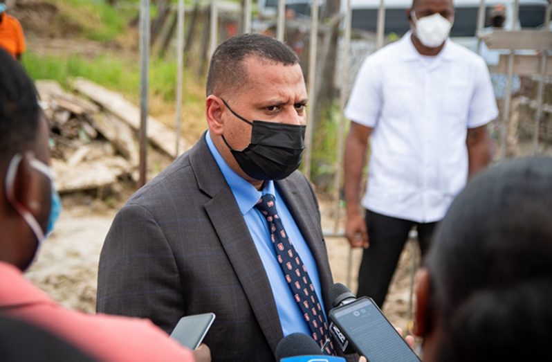 Minister of Housing and Water, Collin Croal