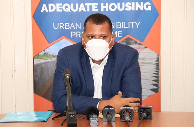 Minister of Housing and Water, Collin Croal