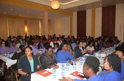 Participants at the Annual Administration and Professionals Seminar on Wednesday at the Pegasus Hotel