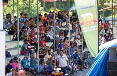Fans swarmed the Enmore Community Centre Ground for the Super 8 action, and another massive crowd is expected on Saturday at the National Stadium