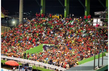 The Caribbean Premier League continues to attract massive crowds in Guyana