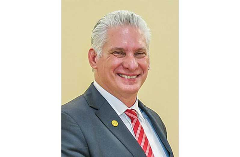 Miguel Diaz-Canel Bermudez, President of the Republic of Cuba