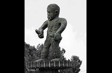 The statue of Cuffy in Georgetown