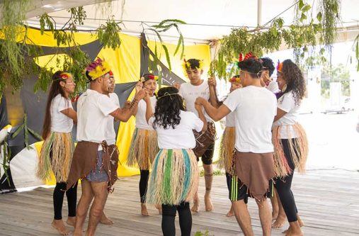 The Health Ministry hosted a vibrant ceremony at its compound which featured traditional dances, songs, and poetry, showcasing the diverse heritage of the Amerindian people