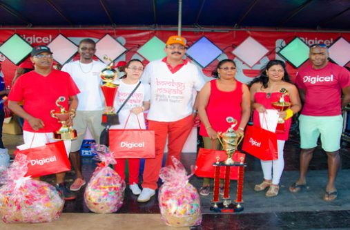 The winners of the 5th annual ‘duck-curry’ competition held last Sunday at the Number 63 Beach
