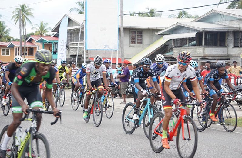 Cyclists will battle over 55 miles and 40 miles (Masters and Females) on Sunday.