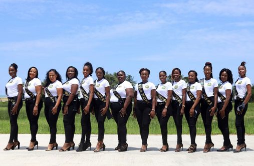 Delegates of the ‘Miss NIS Jubilee Pageant’