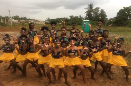 EPIC members performing at the recently held Freedom Fest in Linden on Emancipation day
