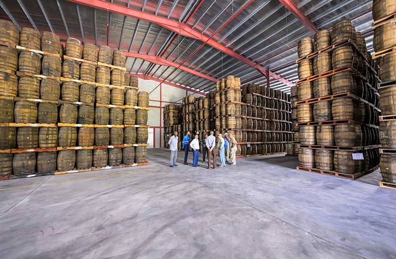 Demerara Distillers Limited (DDL), producers of the world-renowned Demerara Rums, has significantly upgraded its ageing capacity with the construction of a new barrel ageing warehouse, Warehouse N, at its Plantation Diamond, East Bank Demerara facility