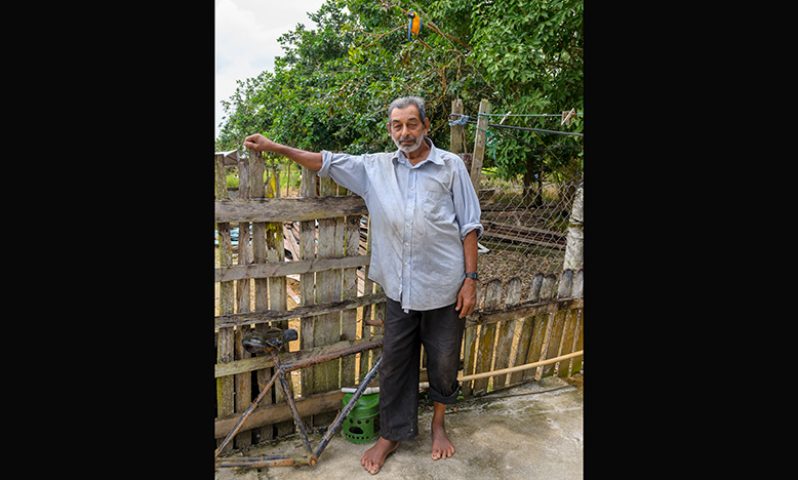 Abdul Karim Hahim better known as Baksh (Delano Williams photos)