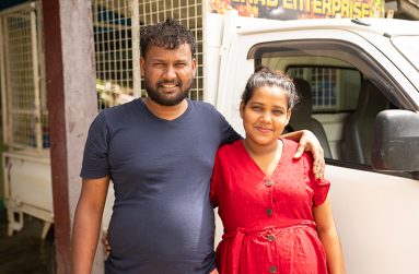 Ravindra Premsukh and his wife, Haimwatie Rampersaud