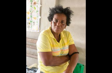 Christine Forde, the ‘black pudding lady’ (Delano Williams photos)