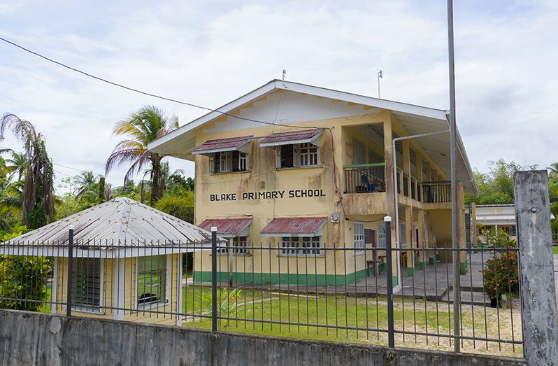 Blake Primary School, one of the schools where Seenarine Bhukhan taught (Delano Williams photos)