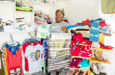 Allison Todd in her boutique