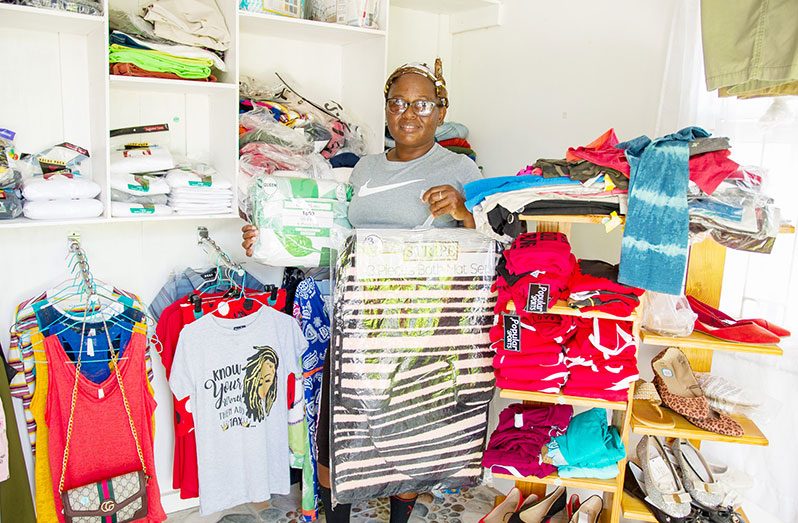 Allison Todd in her boutique