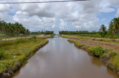 One of the canals in Tempie Village