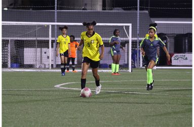 The GFF Division One women’s league continued recently