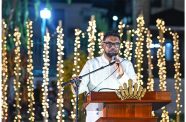 President Ali delivering remarks at the Diwali celebration hosted on the lawns of State House (DPI photos)
