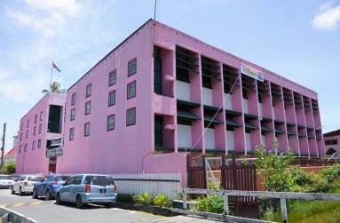 The Dharm Shala’s Albouystown housing facility (Delano Williams Photos)
