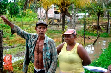 Kamlawattie Harpaul and her husband, Narine Jadoo (Carl Croker photos)