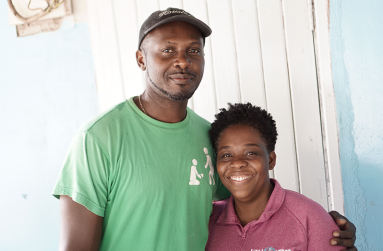 The Mayor of Linden, Waneka Arindell and her husband, Randolph Arindell (Carl Croker photos)