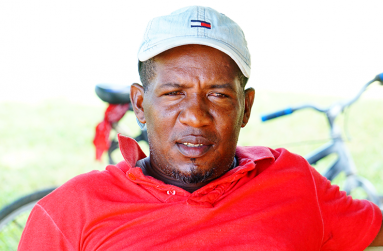 Rice and cattle farmer/barber, Lindsford McKay