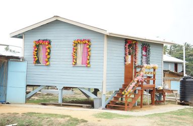 One of the most decorated houses
in the FFTP Housing Scheme