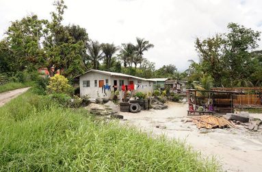 Family circle where seven families reside (Carl Croker photos)