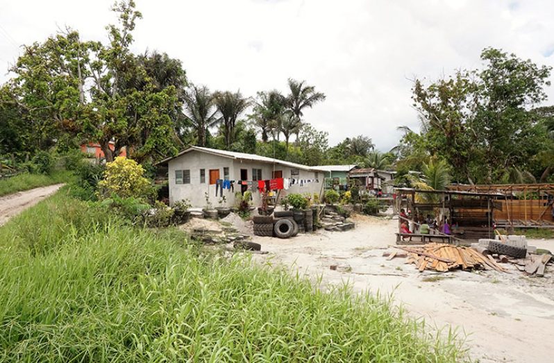 Family circle where seven families reside (Carl Croker photos)