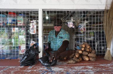 Courtney Wolfe at his shop (Carl Croker photos)
