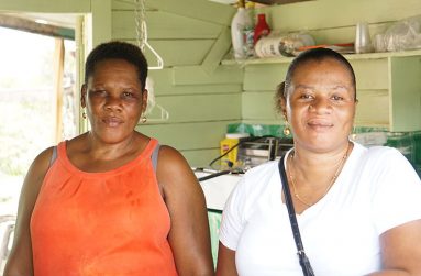 Geneva Gray and her daughter, Yonell Gray (Carl Croker photos)