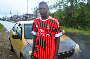 Taxi driver Daylon Nicholson (Carl Croker photos)