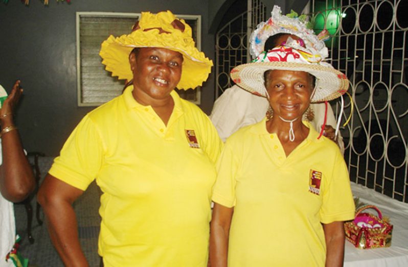 Easter Hats and egg baskets made by women of the Salvation Army Home Leagues.