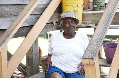 Eloise Benjamin, village elder (Carl Croker photos)