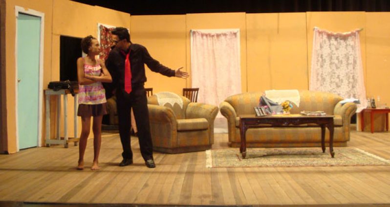 Scene from the play ‘Planned to Perfection’