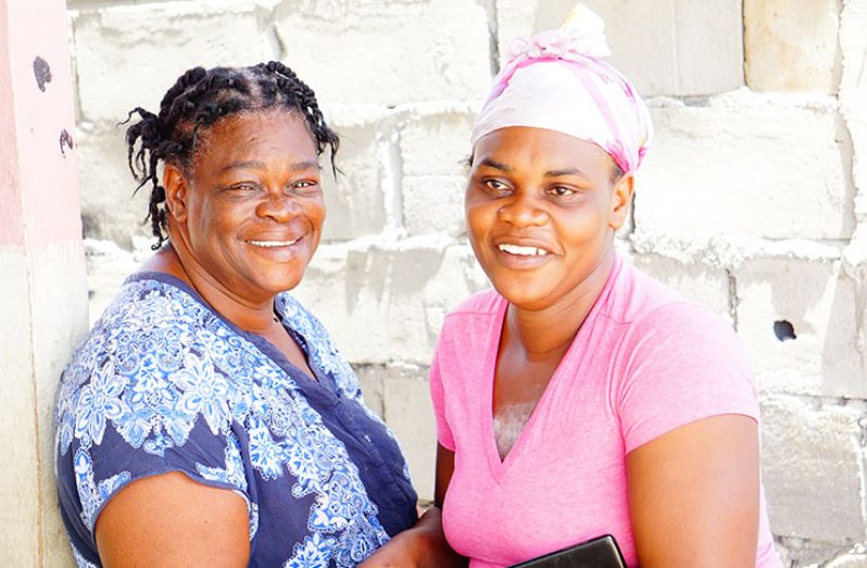 Denise Sharpe and her mother, June Sharpe (Carl Croker photos)