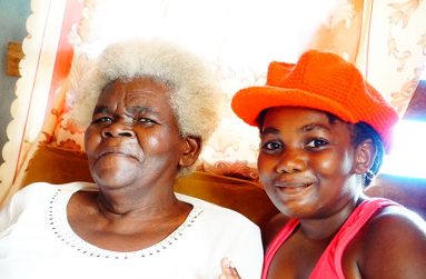 Fidell Washington and her granddaughter, Alexia Hercules (Carl Croker photos)