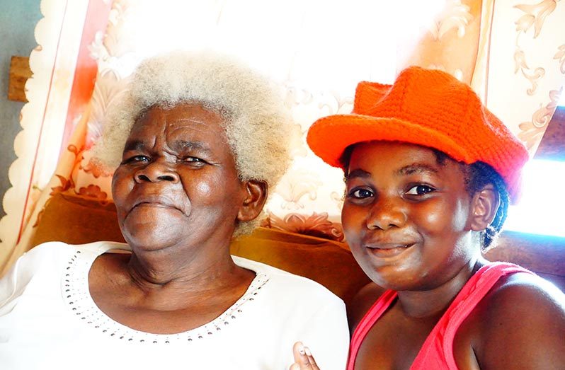 Fidell Washington and her granddaughter, Alexia Hercules (Carl Croker photos)