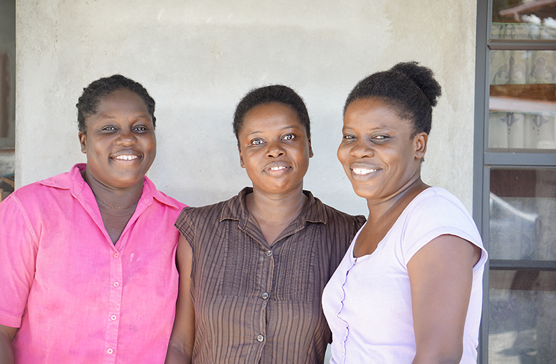 The siblings, who are teachers, the Fredericks’s girls of Stewartville Village. (Carl Croker photos)