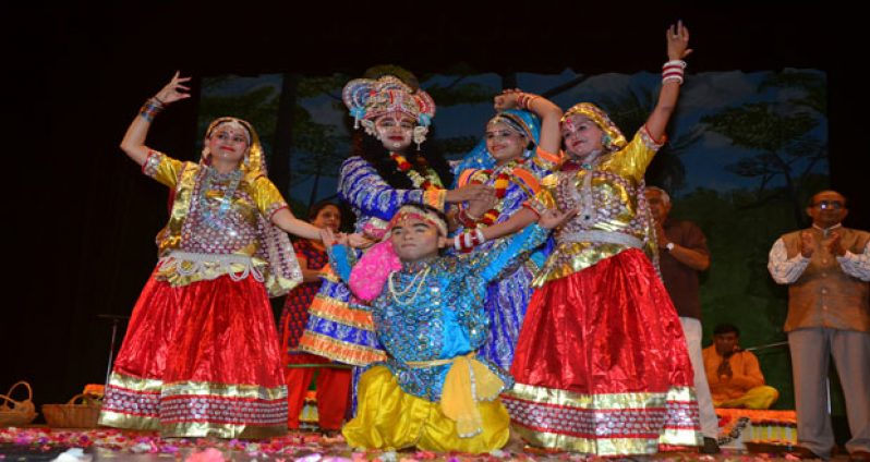 Members of the Rajasthani Folk Performance Troupe from India