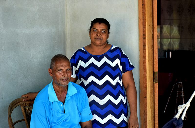 Mohan Sookwah and his wife of 30 years, Hansmattee (Carl Croker photos)