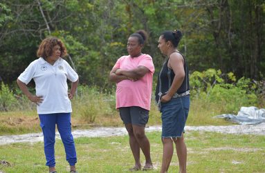 Some of the locals of Long Creek Village (Carl Croker photos)