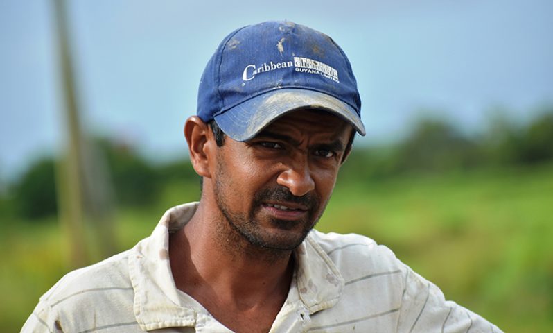 Farmer, Kishan Deonarine Persaud (Carl Croker photos)