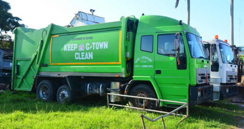 Another one of the trucks housed at the M&CC’s Princess Street compound