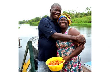 Euette Amsterdam and her husband, Vernol (Carl Croker photos)