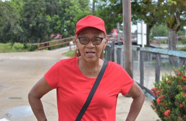 Yvonne Pearson, Toshao of Mainstay/Whyaka Mission (Carl Croker photos)