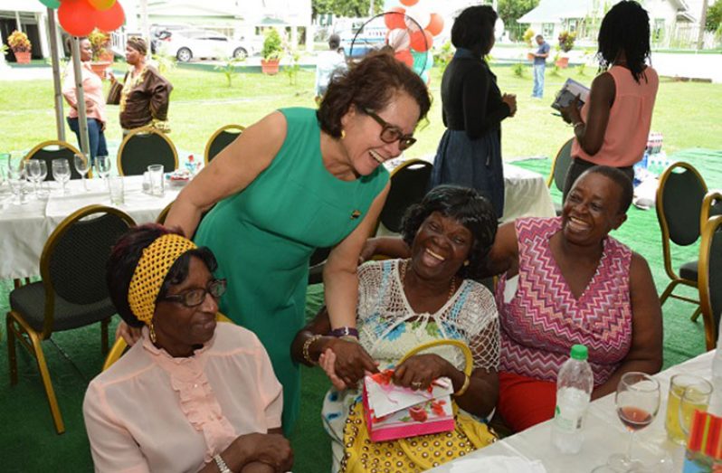 First Lady cracks a joke